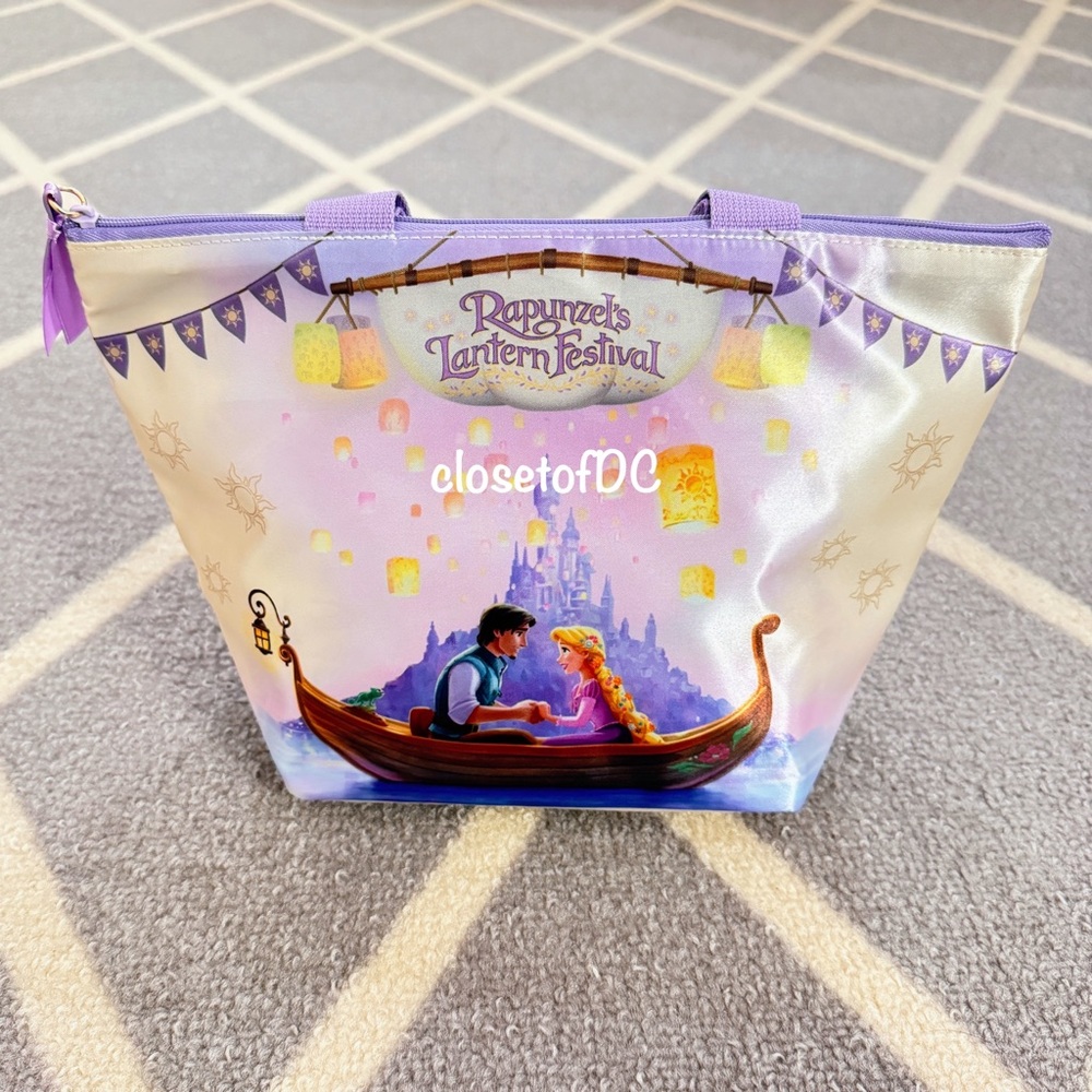 NEW Tokyo DisneySea Fantasy Springs Rapunzel Lunch Bag